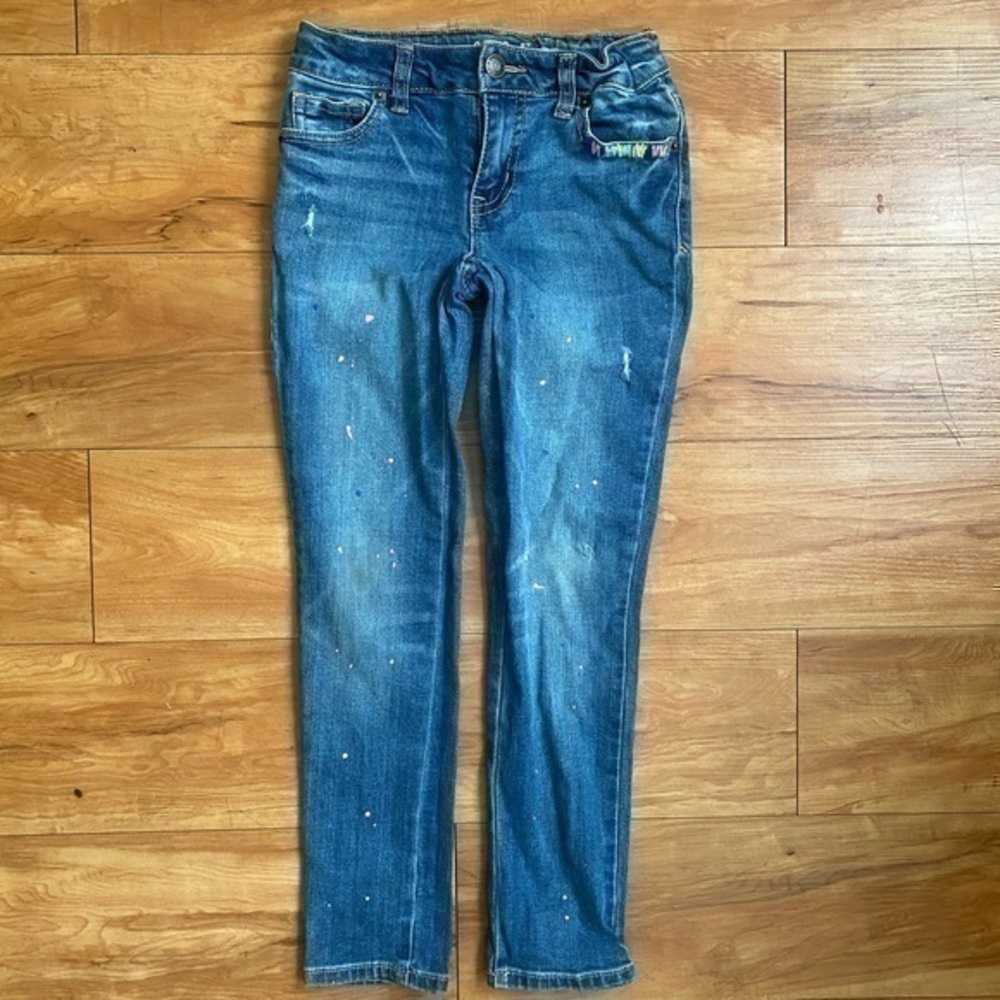 Girlโs Cat & Jack jeans sz 8